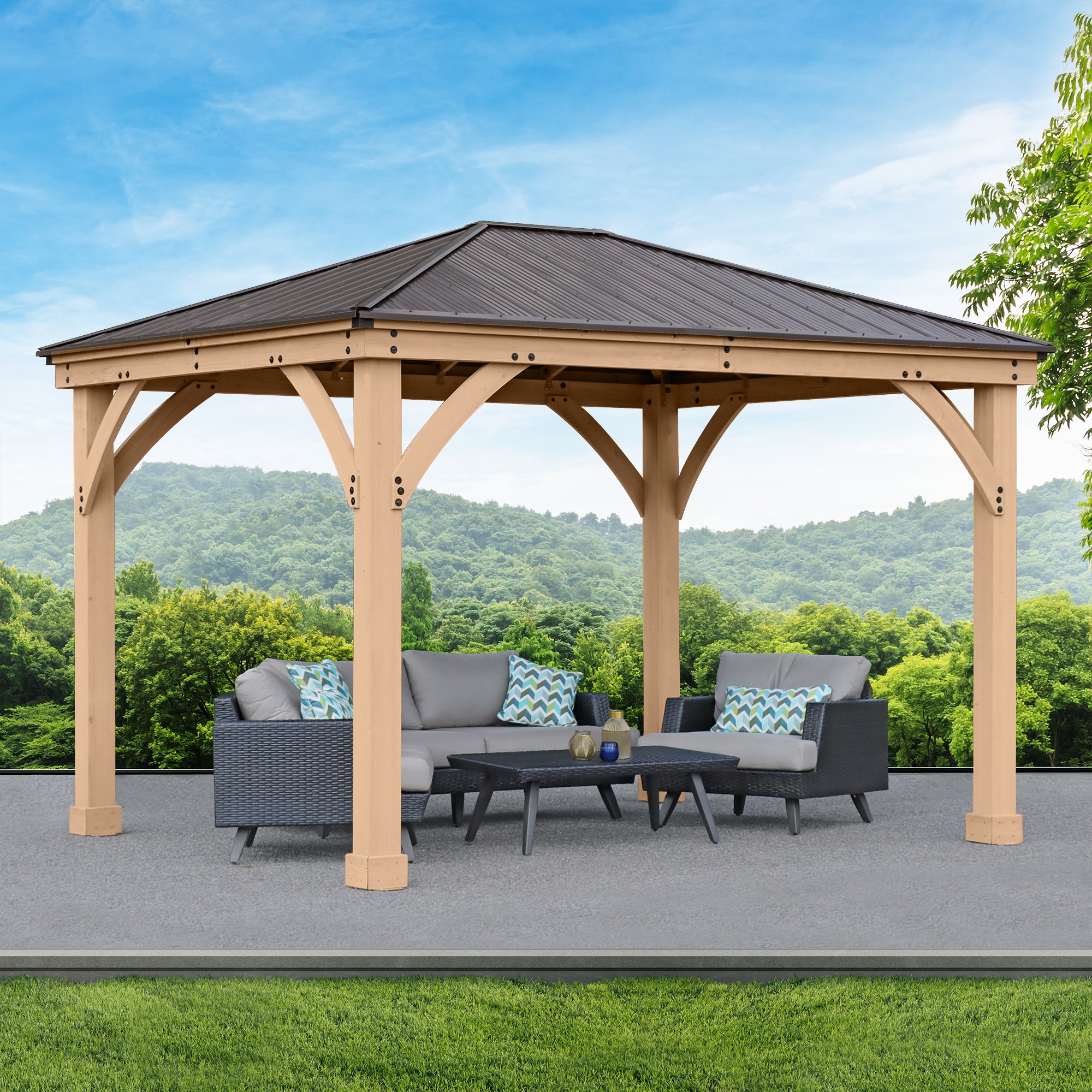 Yardistry 10 x 12 Meridian Gazebo