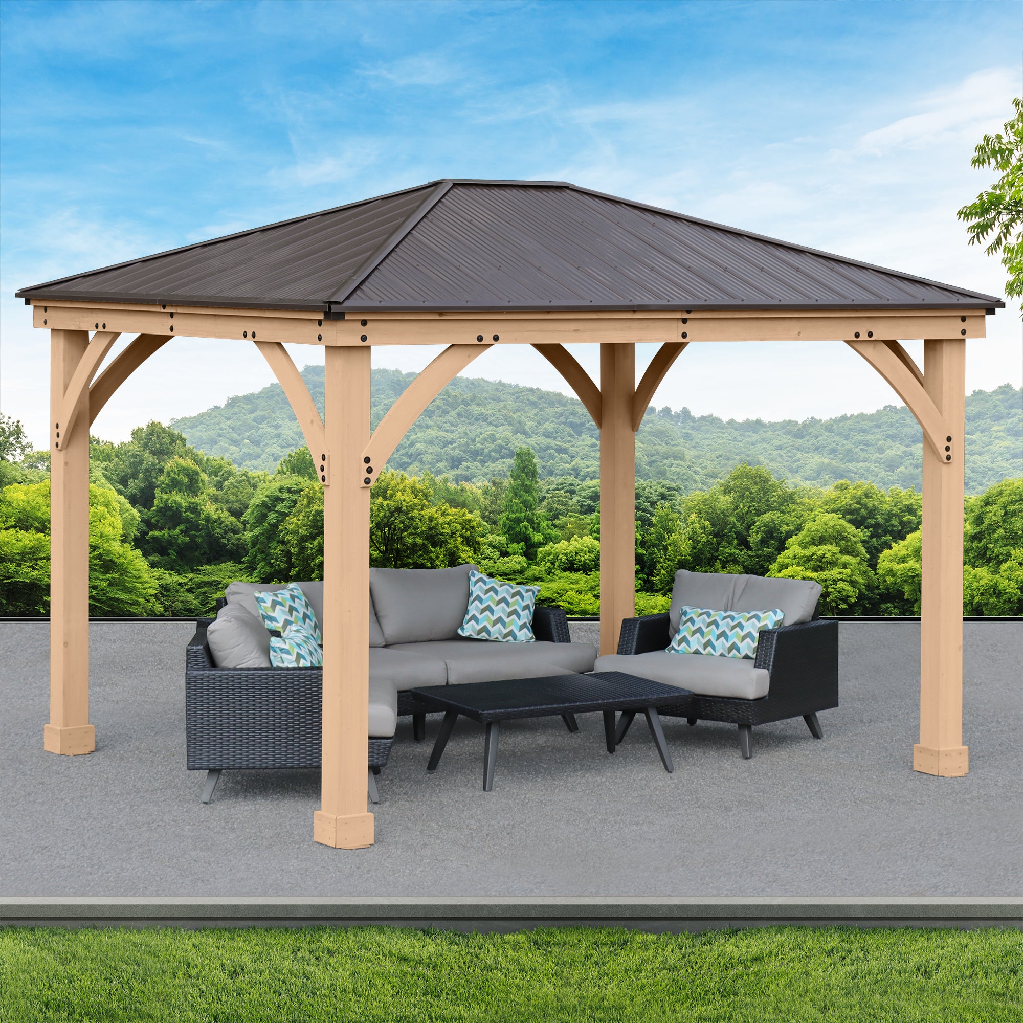 Yardistry 10 x 12 Meridian Gazebo