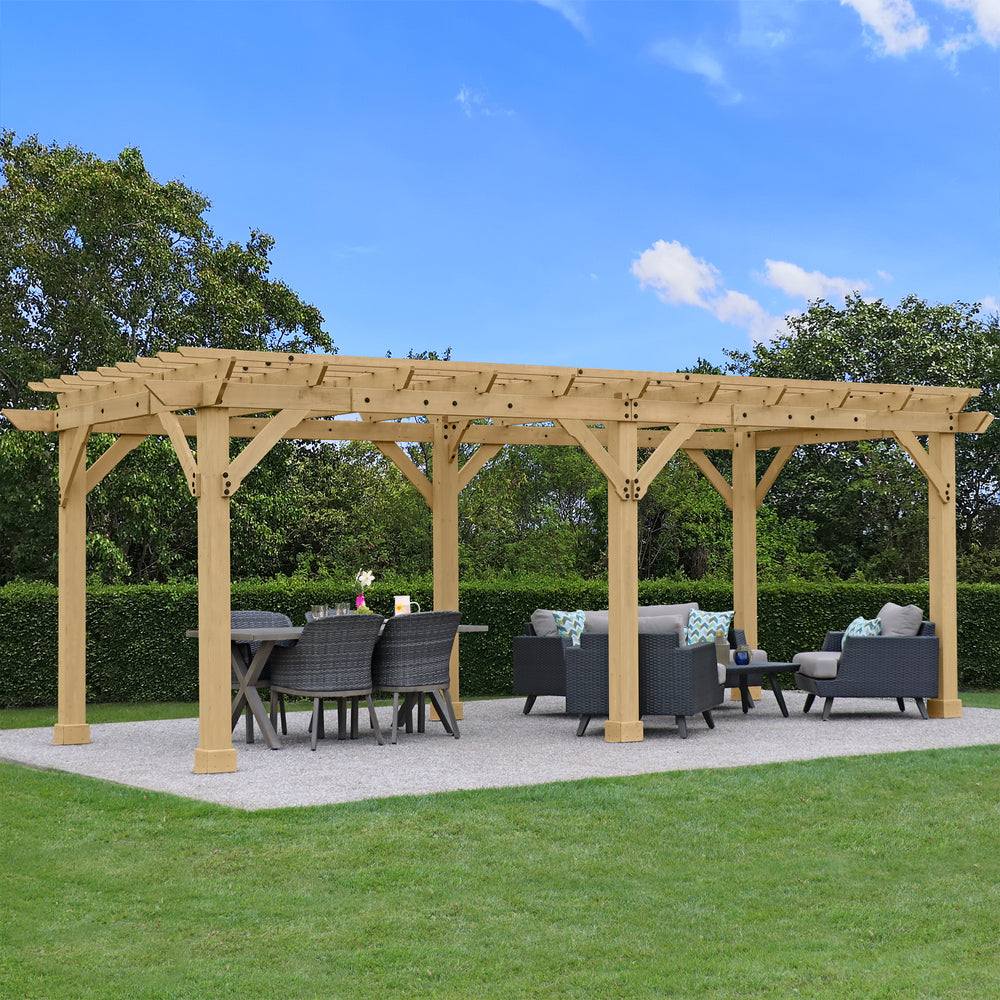 Yardistry 10 x 22 Meridian Pergola