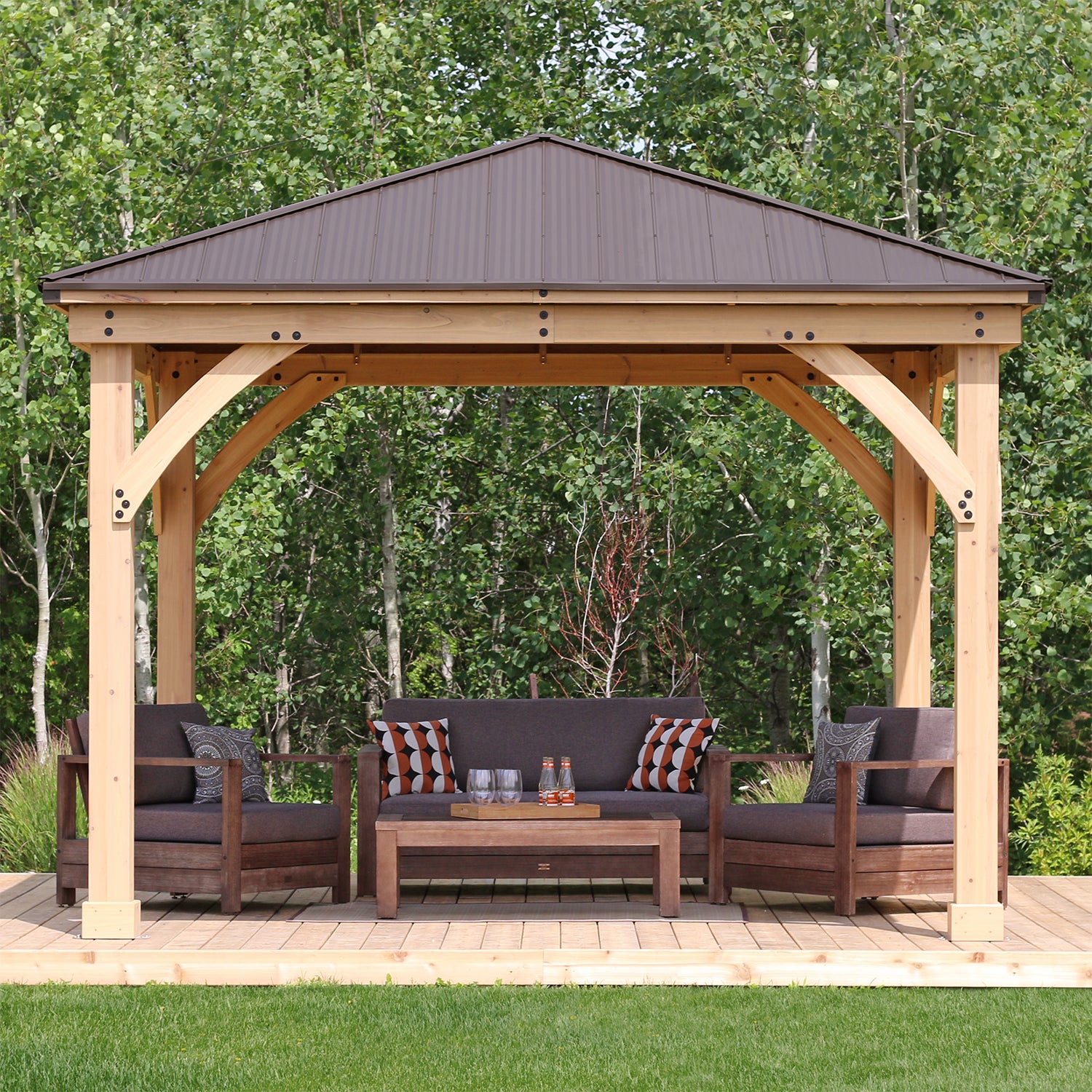 Yardistry 12 x 12 Meridian Gazebo