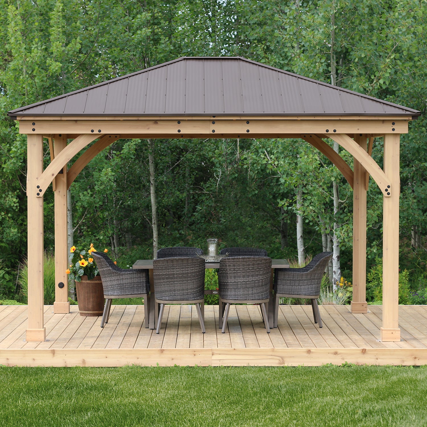 Yardistry 12 x 14 Meridian Gazebo