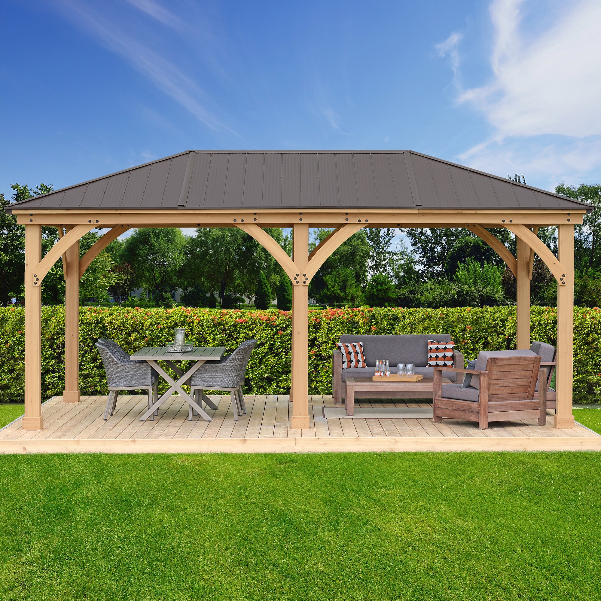 Yardistry 12 x 20 Meridian Gazebo