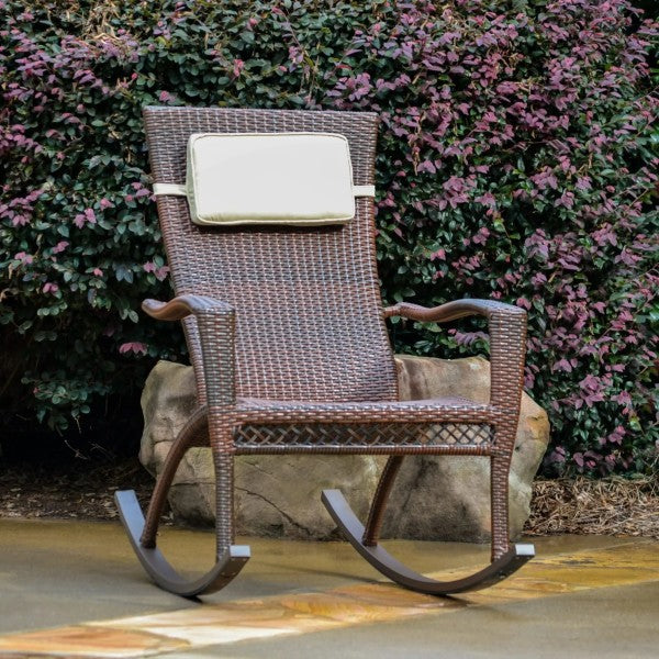 Tortuga Outdoor Tuscan Lorne Rocking Chair (plus head cushion)