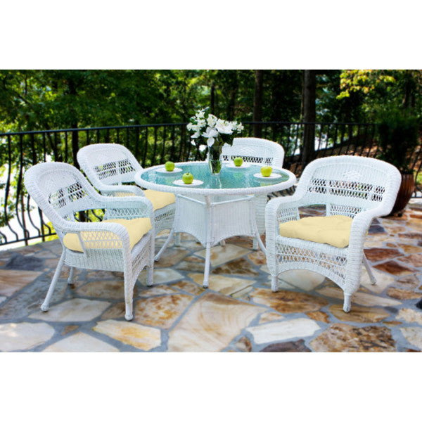 Tortuga Outdoor Portside 5Pc Dining Set (4 chairs, 48" dining table)