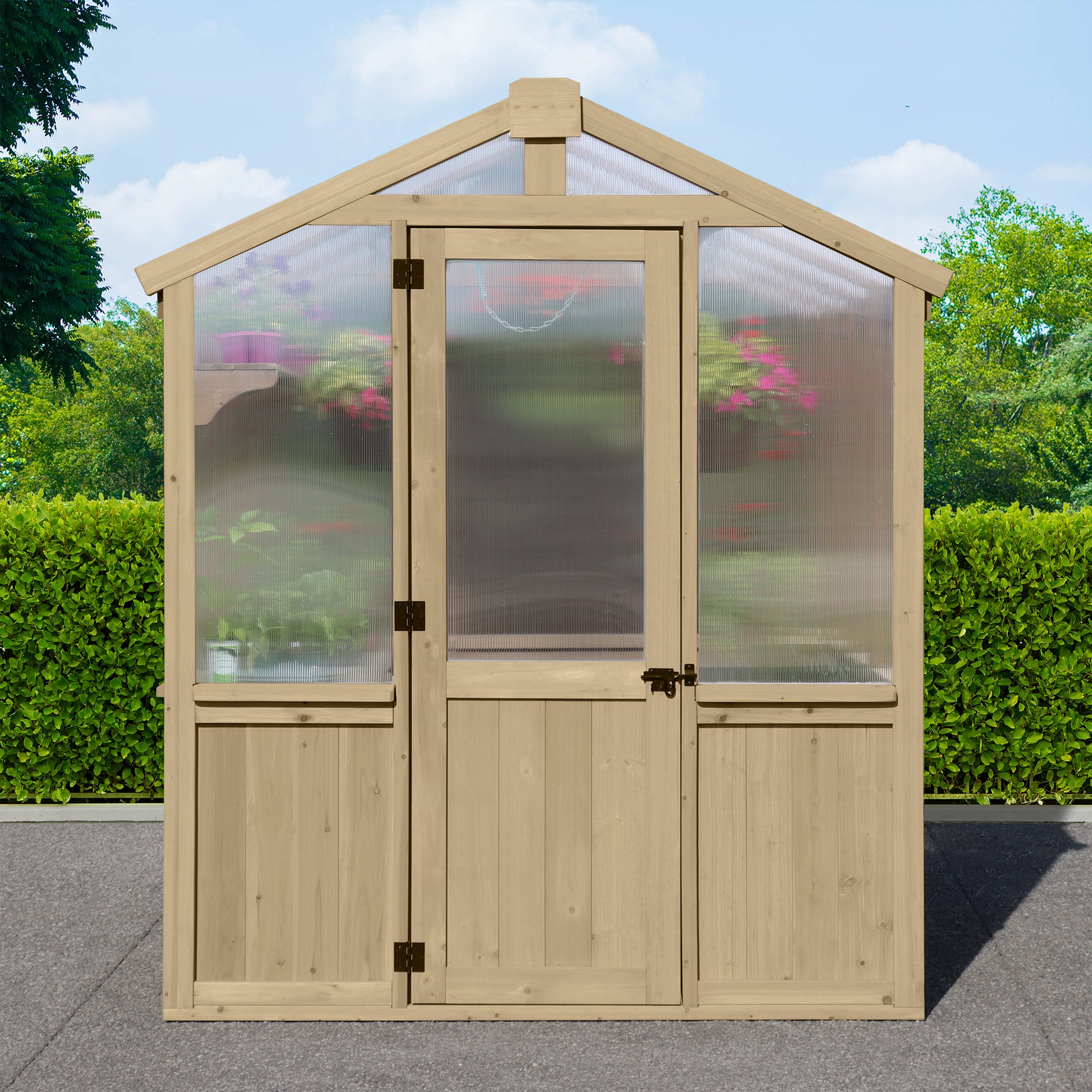 Yardistry 6.7' x 9.7' Meridian Greenhouse