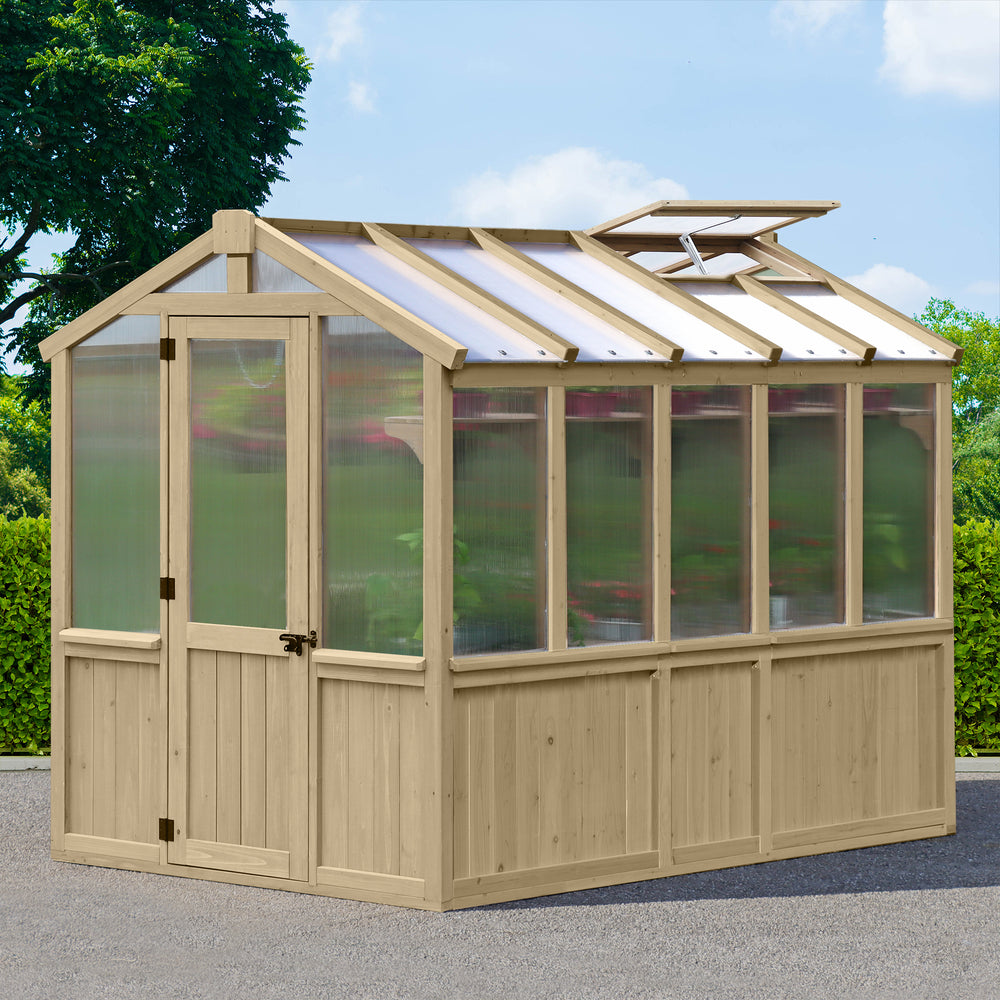 Yardistry 6.7' x 9.7' Meridian Greenhouse