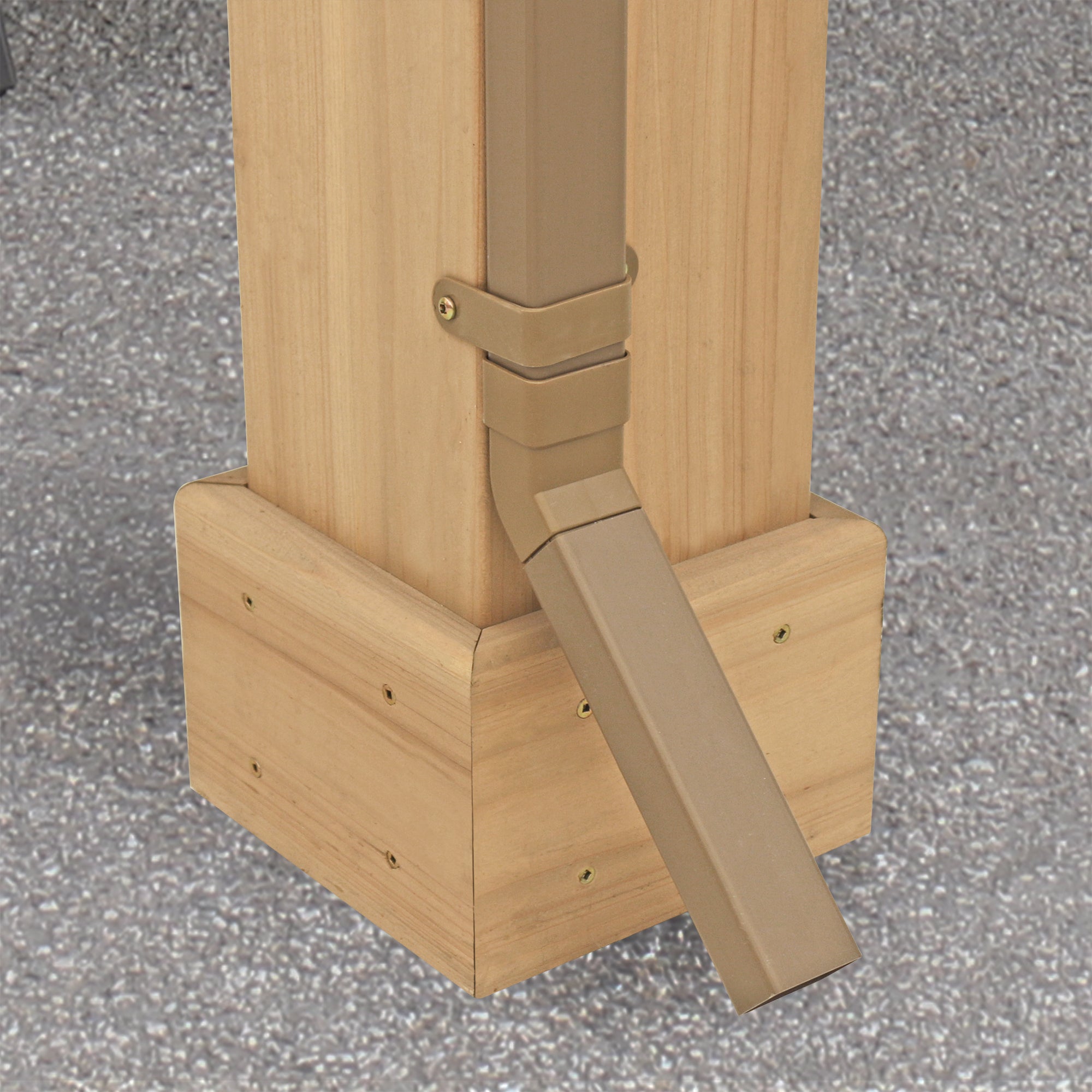 Yardistry Rain Gutter Kit For The 10 x 12 Meridian Gazebo