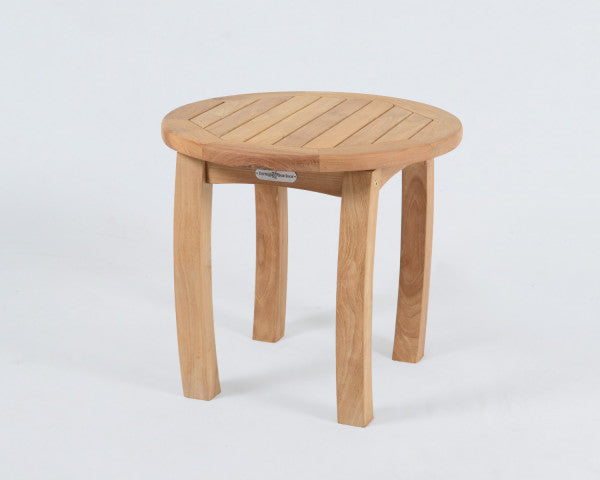 Tortuga Outdoor Jakarta Teak 20" Round Side Table