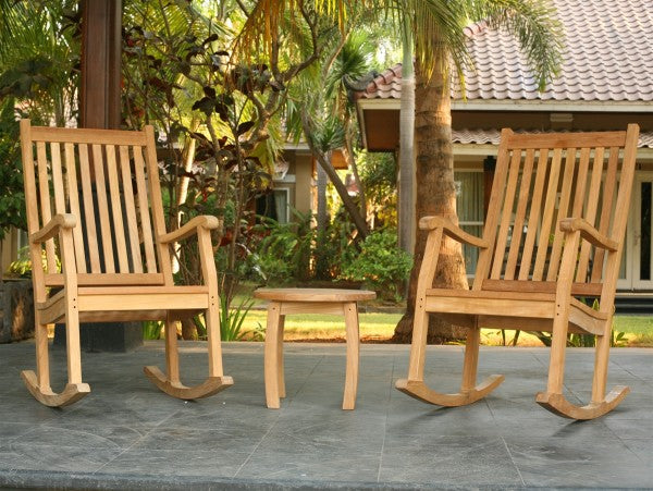 Tortuga Outdoor Jakarta Teak Rocking Chair