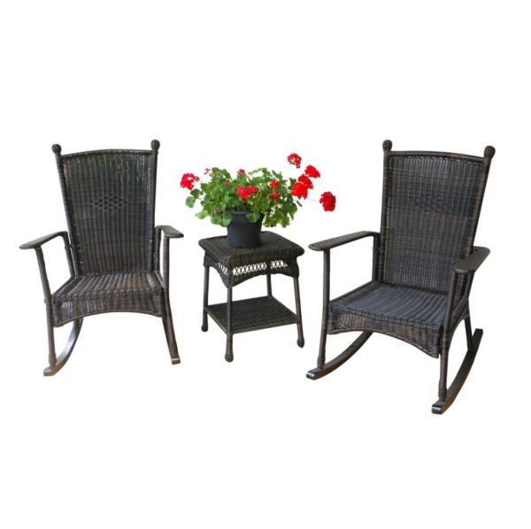 Tortuga Outdoor Classic Rocking Set (2 rocker, 1 side)