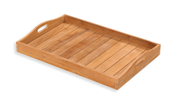 Tortuga Outdoor Jakarta Teak Serving Tray