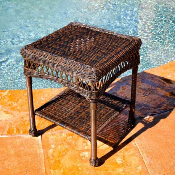 Tortuga Outdoor End Table