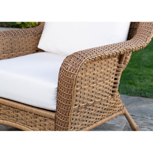 Tortuga Outdoor Sea Pines Chair, Ottoman, & Side Table