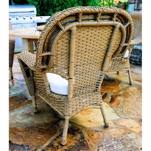 Tortuga Outdoor Sea Pines Chair, Ottoman, & Side Table