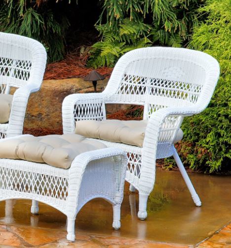 Tortuga Outdoor Portside 6Pc Seating Set (2 chairs, loveseat, coffee table, side table, ottoman)