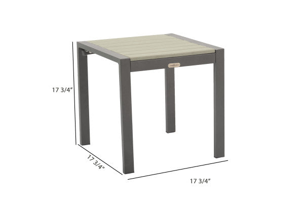 Tortuga Outdoor Lakeview Modern Side Table