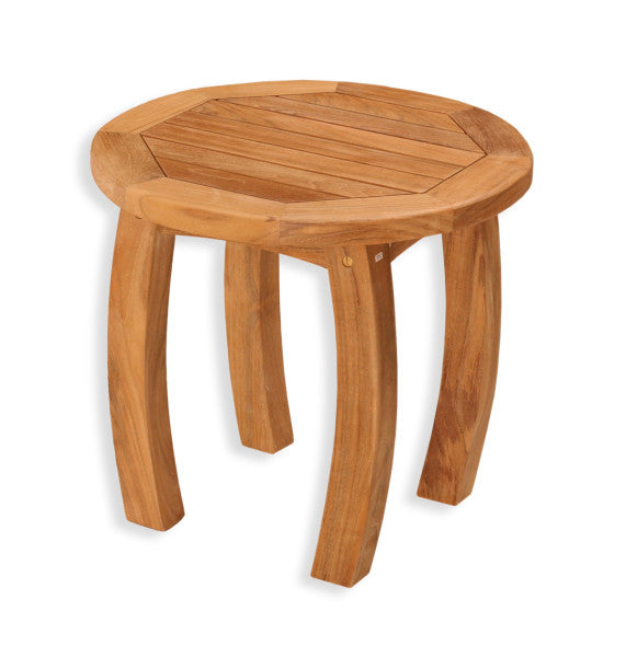 Tortuga Outdoor Jakarta Teak 20" Round Side Table