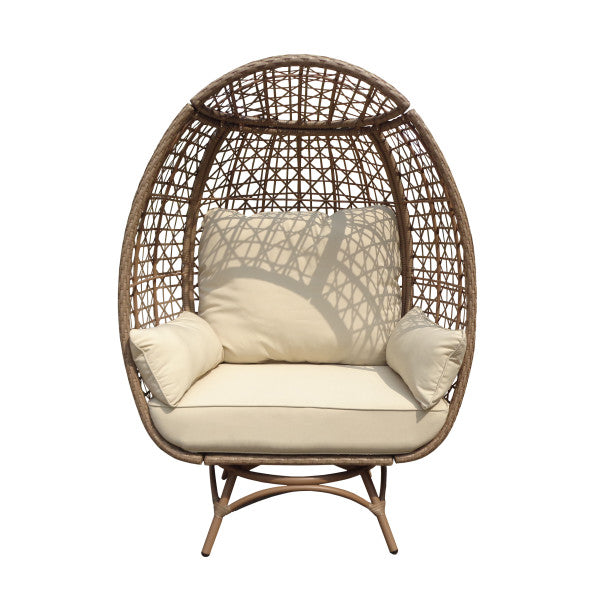 Tortuga Outdoor Rio Vista Nest Swing (Swivel with legs) with Side Table