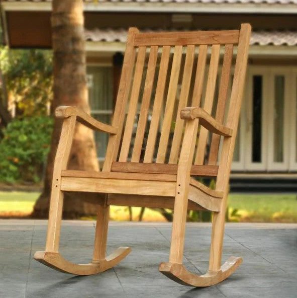 Tortuga Outdoor Jakarta Teak Rocking Chair