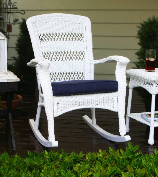 Tortuga Outdoor Plantation Rocking Set (2 rocker, 1 side)