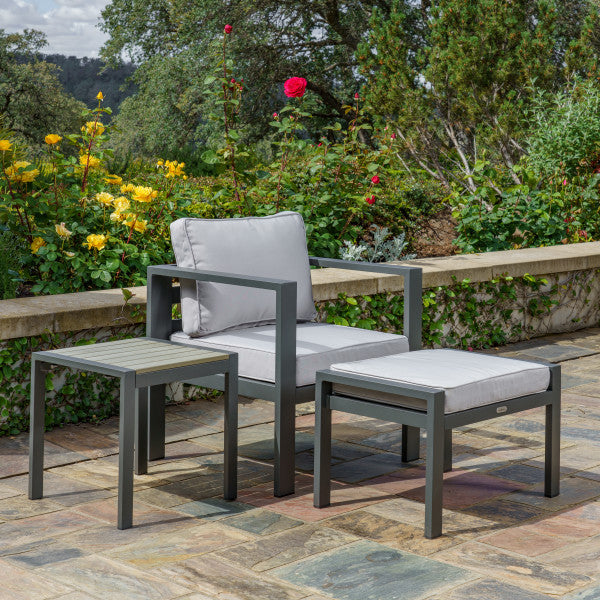 Tortuga Outdoor Lakeview Modern 3Pc Seating Set