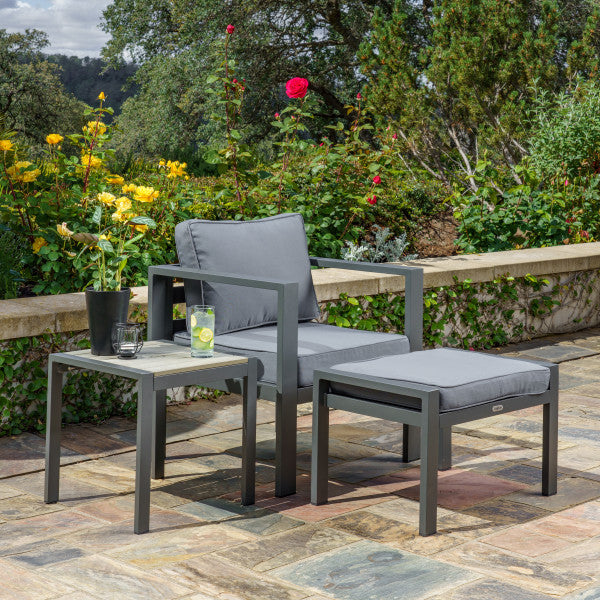 Tortuga Outdoor Lakeview Modern 3Pc Seating Set