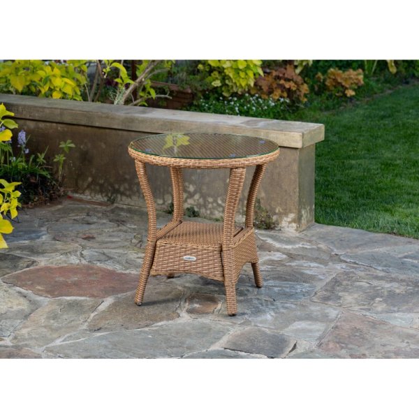 Tortuga Outdoor Sea Pines Chair, Ottoman, & Side Table