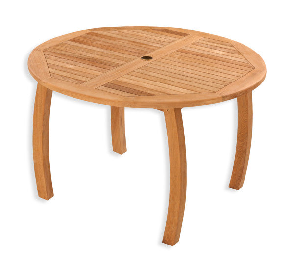 Tortuga Outdoor Jakarta Teak Round 48" Dining Table