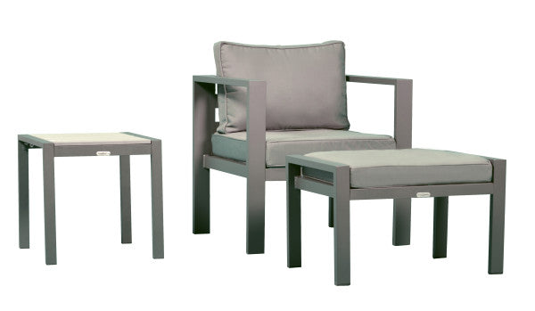 Tortuga Outdoor Lakeview Modern 3Pc Seating Set