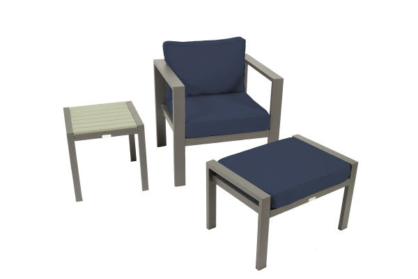 Tortuga Outdoor Lakeview Modern 3Pc Seating Set